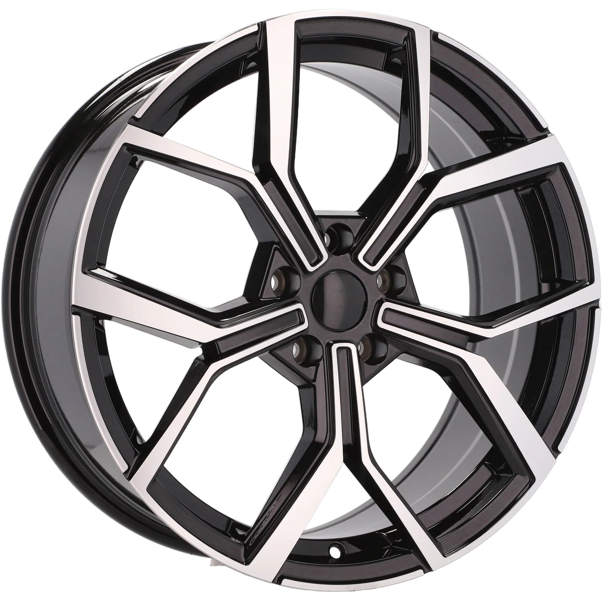 Alu kola pro Volkswagen B5952 7.5x17 5x112 ET40 57.1 Black Polished | Wheelsup.cz