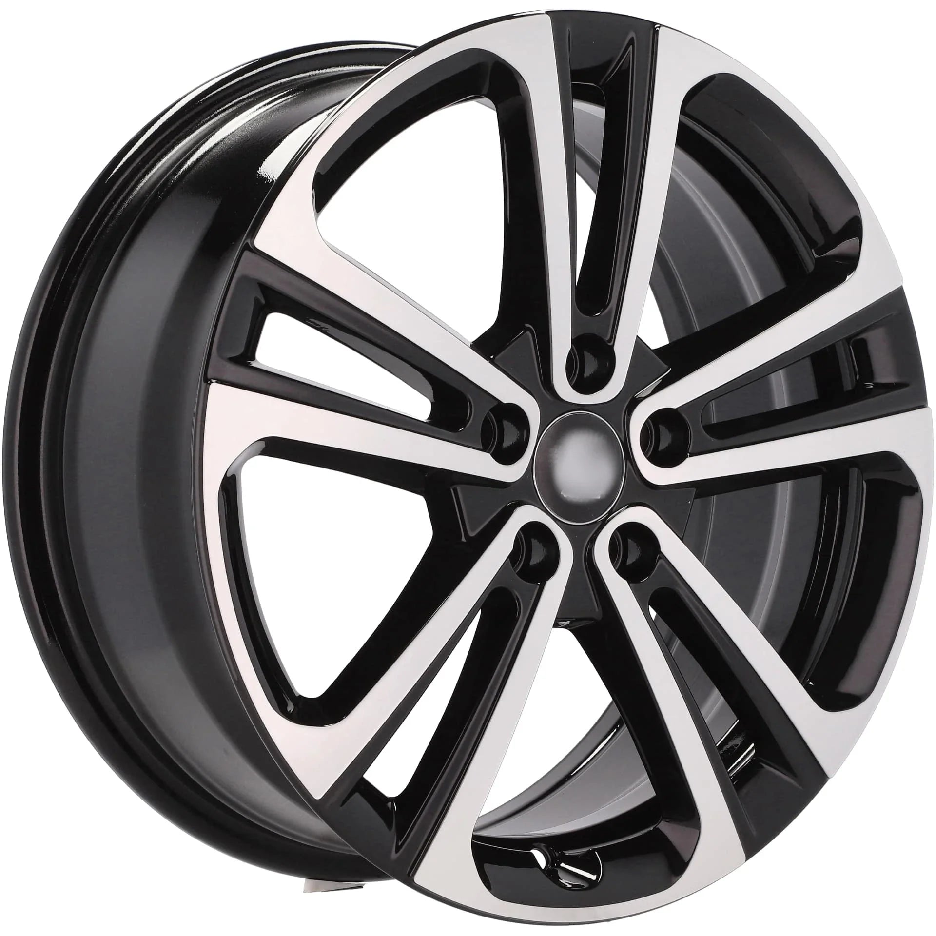 Alu kola pro Citroen B5959 7x17 5x108 ET50 65.1 Black Polished | Wheelsup.cz