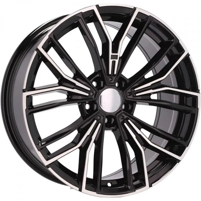 Alu kola pro BMW B5964 8.5x20 5x112 ET26 66.6 Black Polished | Wheelsup.cz