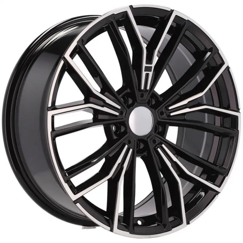 Alu kola pro BMW B5964 8.5x20 5x112 ET26 66.6 Black Polished | Wheelsup.cz