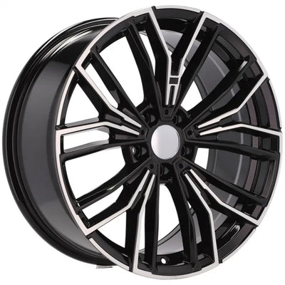 Alu kola pro BMW B5964 8x18 5x112 ET30 66.6 Black Polished | Wheelsup.cz