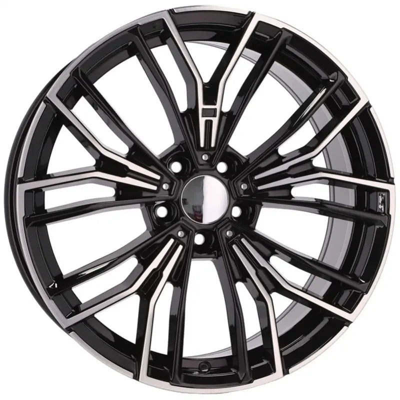 Alu kola pro BMW B5964 8.5x20 5x112 ET26 66.6 Black Polished | Wheelsup.cz
