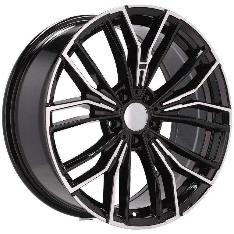 Alu kola pro BMW B5964 9.5x20 5x120 ET38 72.6 Black Polished
