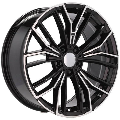 Alu kola pro BMW B5964 8.5x20 5x112 ET26 66.6 Black Polished