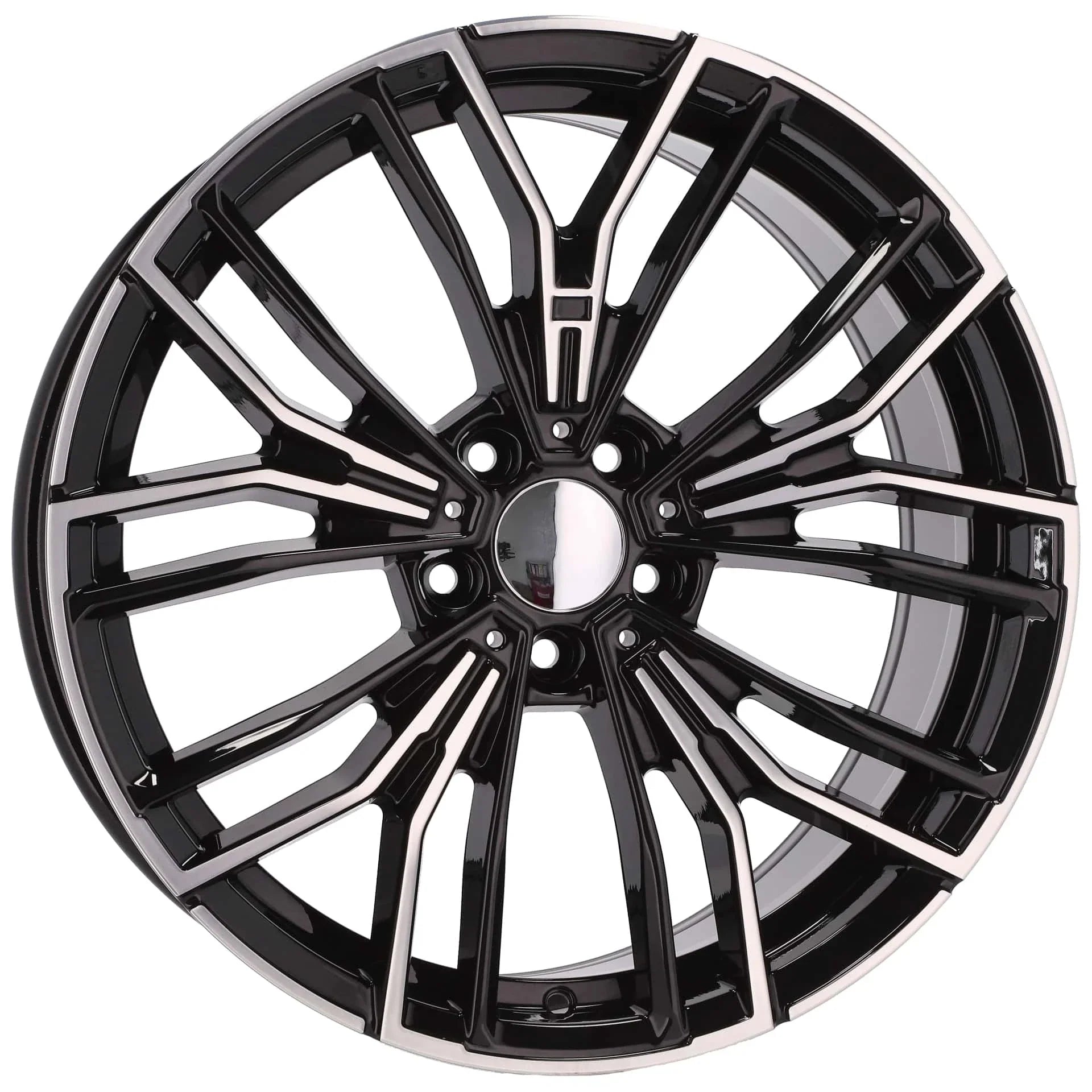 Alu kola pro BMW B5964 8x20 5x112 ET30 66.6 Black Polished | Wheelsup.cz