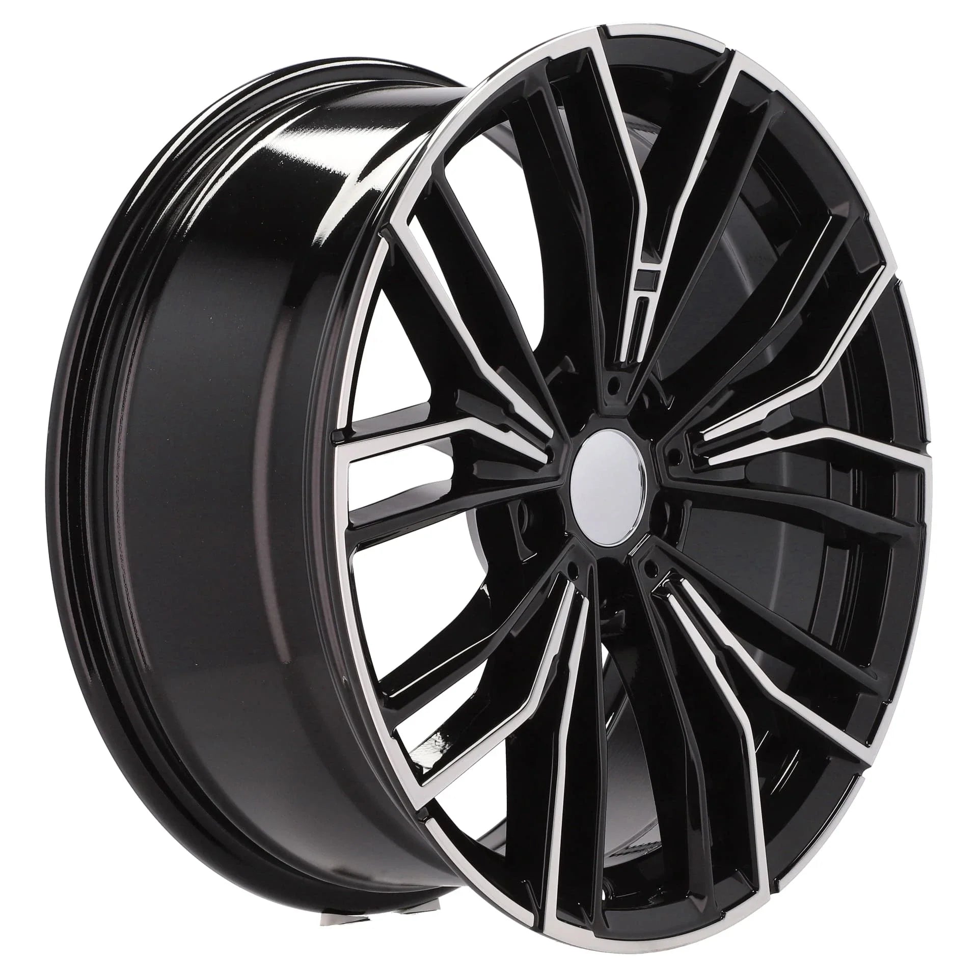 Alu kola pro BMW B5964 8x20 5x112 ET30 66.6 Black Polished | Wheelsup.cz