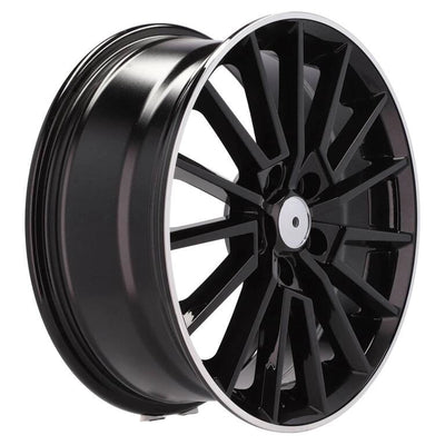 Alu kola pro Škoda B5969 7x17 5x112 ET46 57.1 Black & Polished Lip | Wheelsup.cz