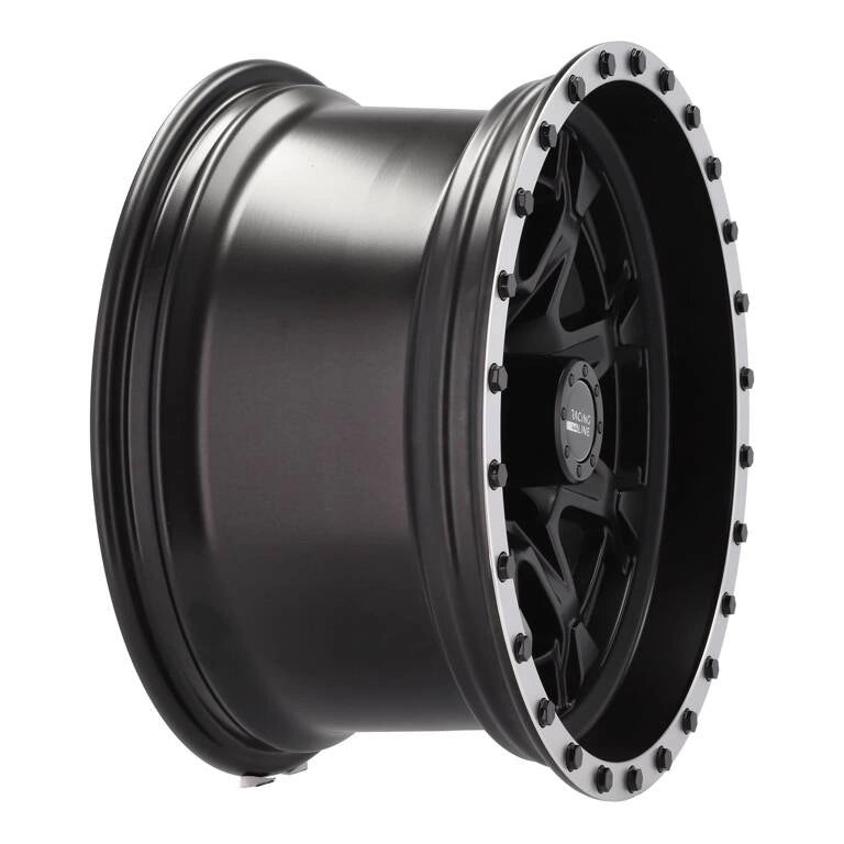 Alu kola pro Offroad B5995 9x17 5x127 ET-6 78.1 Black Half Matt & Polished Lip
