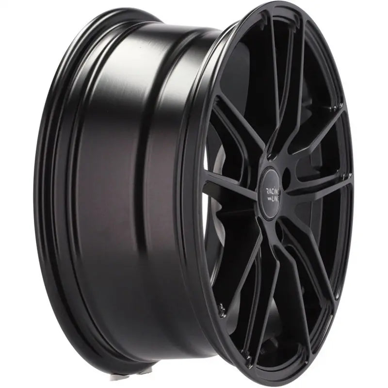 Alu kola Racing Line BK1155 7x16 5x100 ET40 57.1 Black Half Matt | Wheelsup.cz