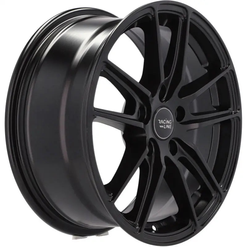 Alu kola Racing Line BK1155 7x16 5x100 ET40 57.1 Black Half Matt | Wheelsup.cz