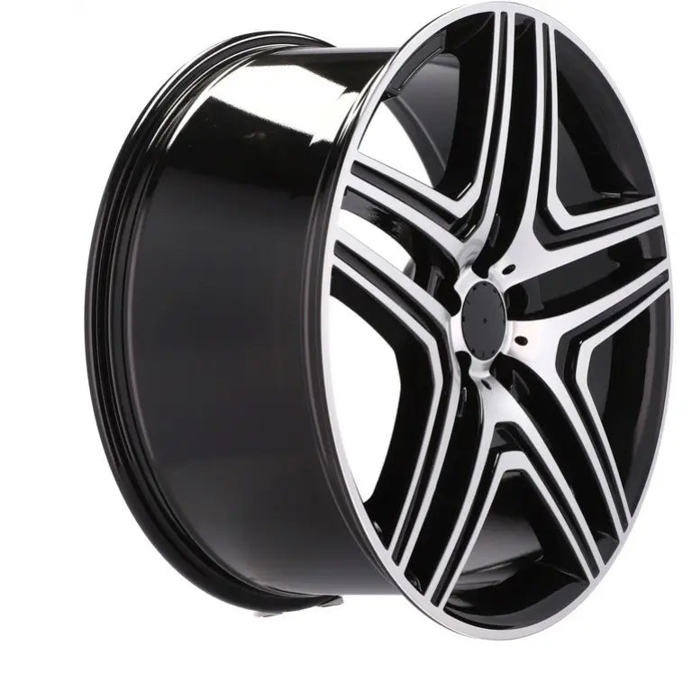 Alu kola pro Mercedes BK206 9x20 5x112 ET40 66.6 Black Polished | Wheelsup.cz