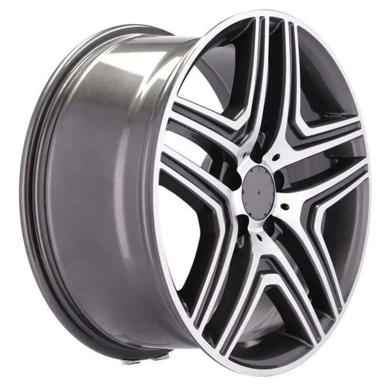 Alu kola pro Mercedes BK206 9x20 5x112 ET48 66.6 Grey Polished | Wheelsup.cz