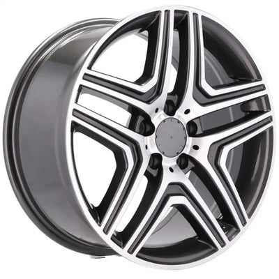 Alu kola pro Mercedes BK206 9x20 5x112 ET48 66.6 Grey Polished | Wheelsup.cz