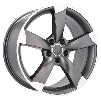 Alu kola pro Audi BK217 8.5x19 5x112 ET32 66.6 Grey Polished Half Matt | Wheelsup.cz