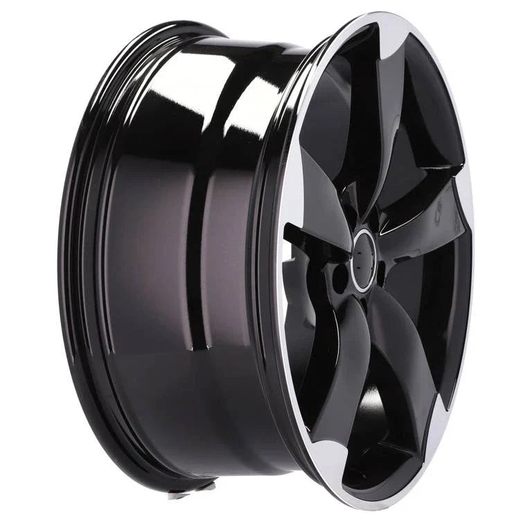 Alu kola pro Audi BK217 8x18 5x112 ET45 66.6 Black Polished | Wheelsup.cz