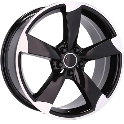 Alu kola pro Audi BK217 7.5x16 5x112 ET45 66.6 Black Polished | Wheelsup.cz