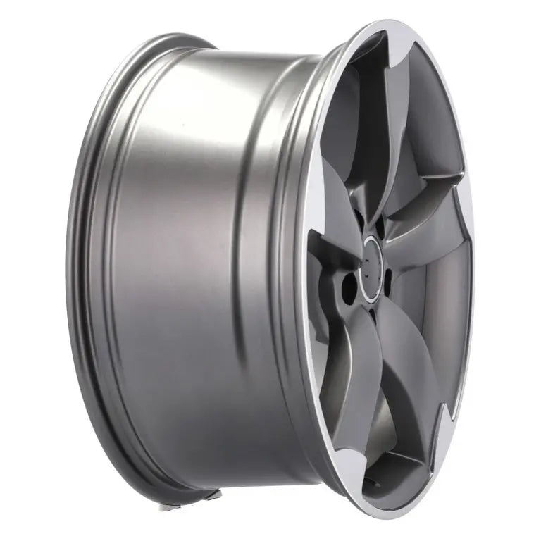 Alu kola pro Audi BK217 8.5x19 5x112 ET32 66.6 Grey Polished Half Matt | Wheelsup.cz