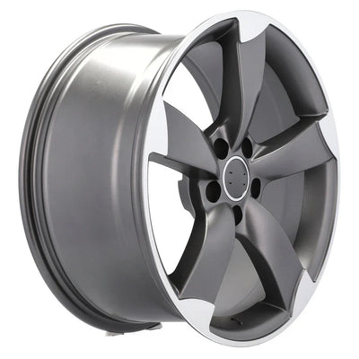 Alu kola pro Audi BK217 8.5x19 5x112 ET45 66.6 Grey Polished Half Matt | Wheelsup.cz