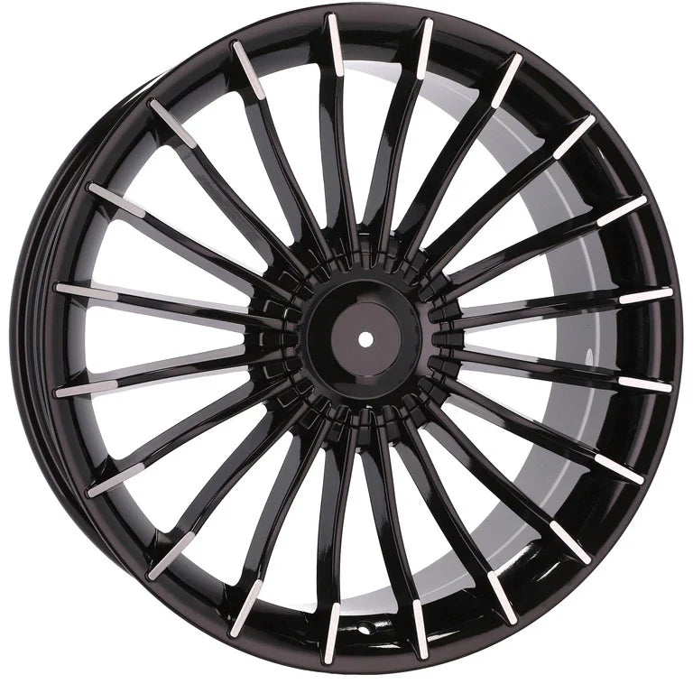 Alu kola pro BMW BK273 9.5x19 5x120 ET20 74.1 Black Polished