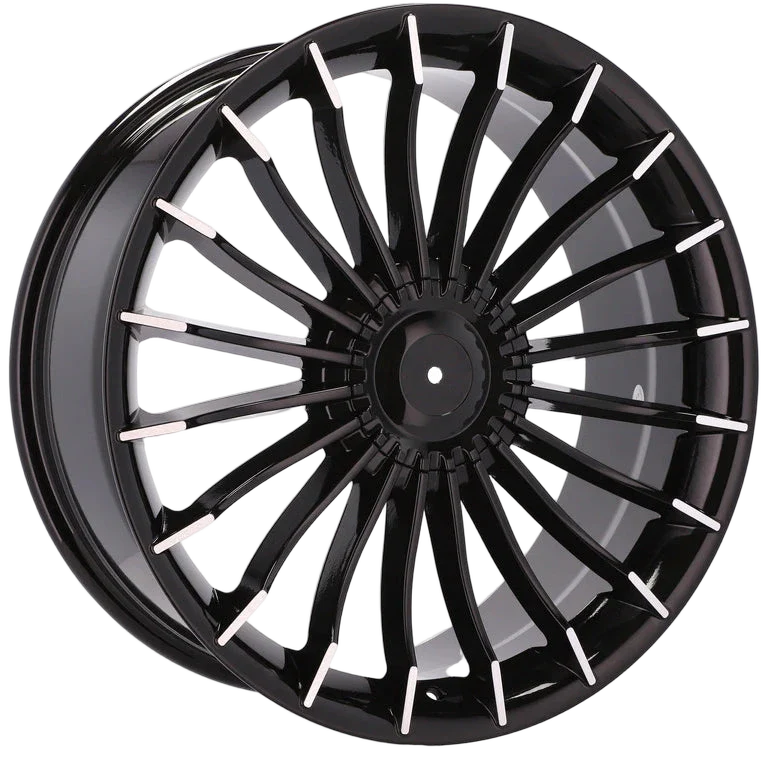 Alu kola pro BMW BK273 9.5x20 5x112 ET39 72.6 Black Polished | Wheelsup.cz