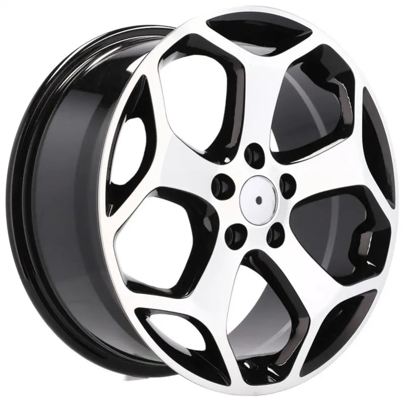 Alu kola pro Ford BK386 6.5x16 5x108 ET50 63.4 Black Polished | Wheelsup.cz