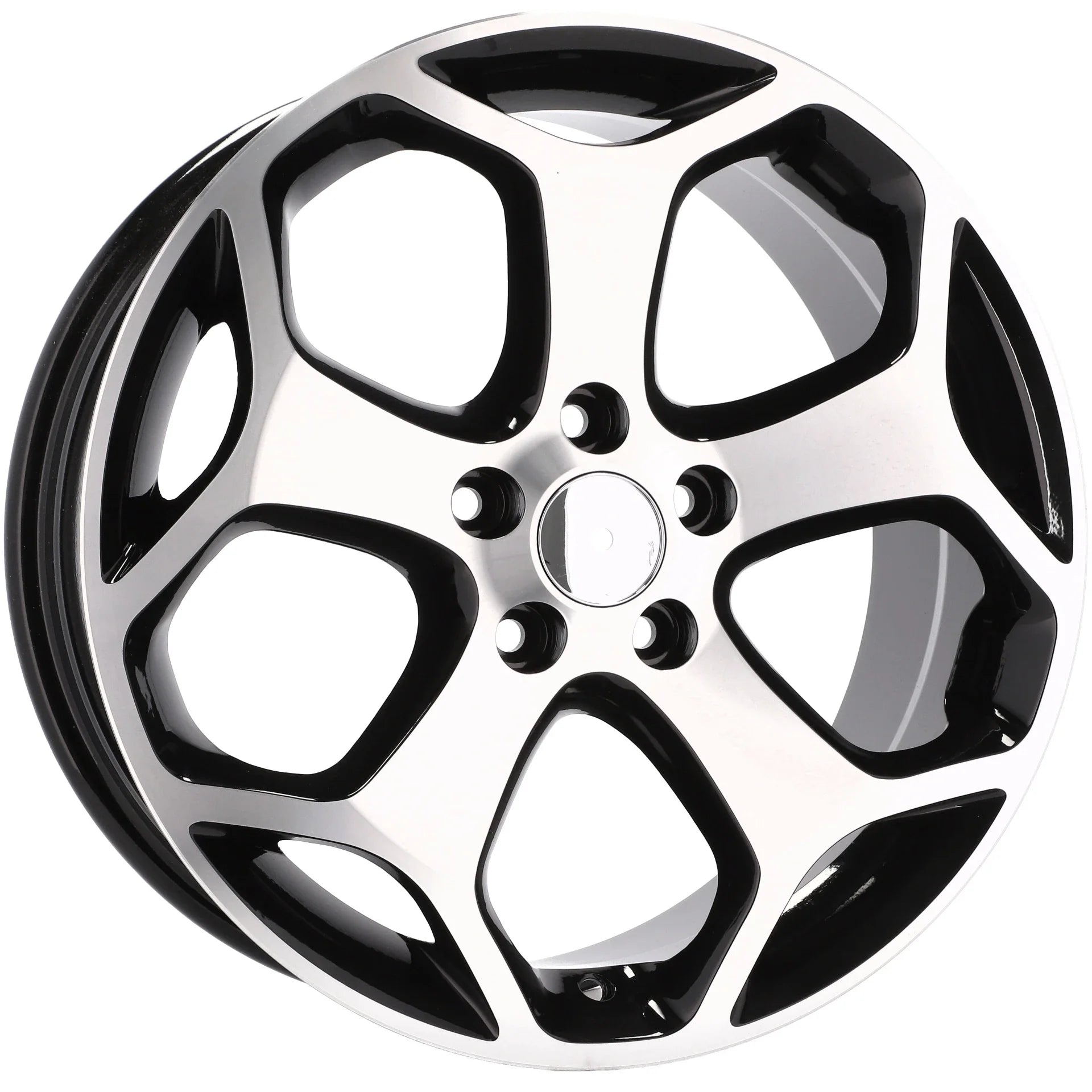 Alu kola pro Ford BK386 6.5x15 4x108 ET47.5 Black Polished | Wheelsup.cz