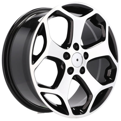 Alu kola pro Ford BK386 8x18 5x108 ET50 63.4 Black Polished | Wheelsup.cz