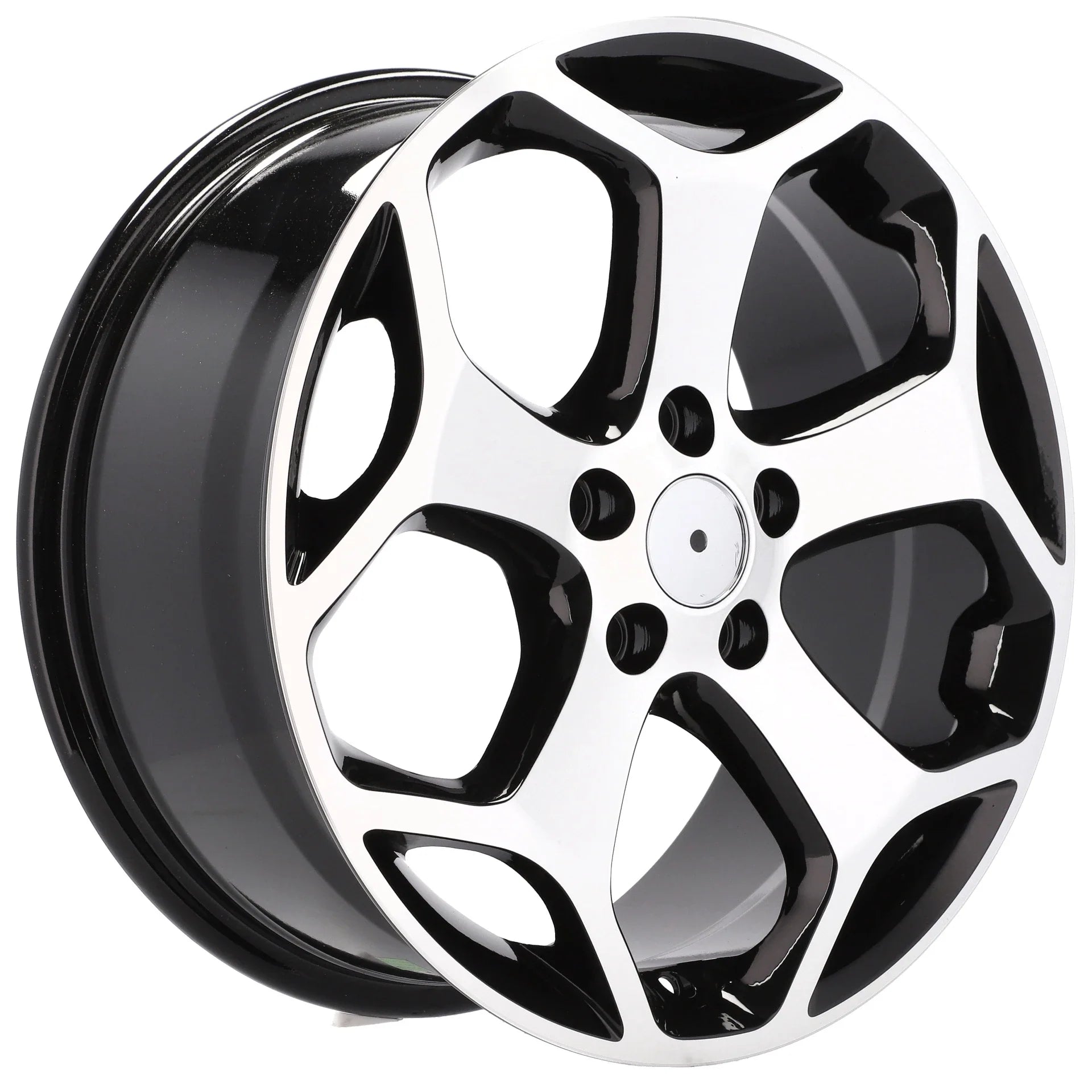 Alu kola pro Ford BK386 6.5x15 4x108 ET47.5 Black Polished | Wheelsup.cz