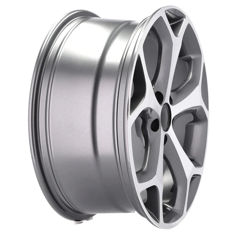 Alu kola pro Ford BK386 7.5x17 5x108 ET50 63.4 Grey Polished | Wheelsup.cz