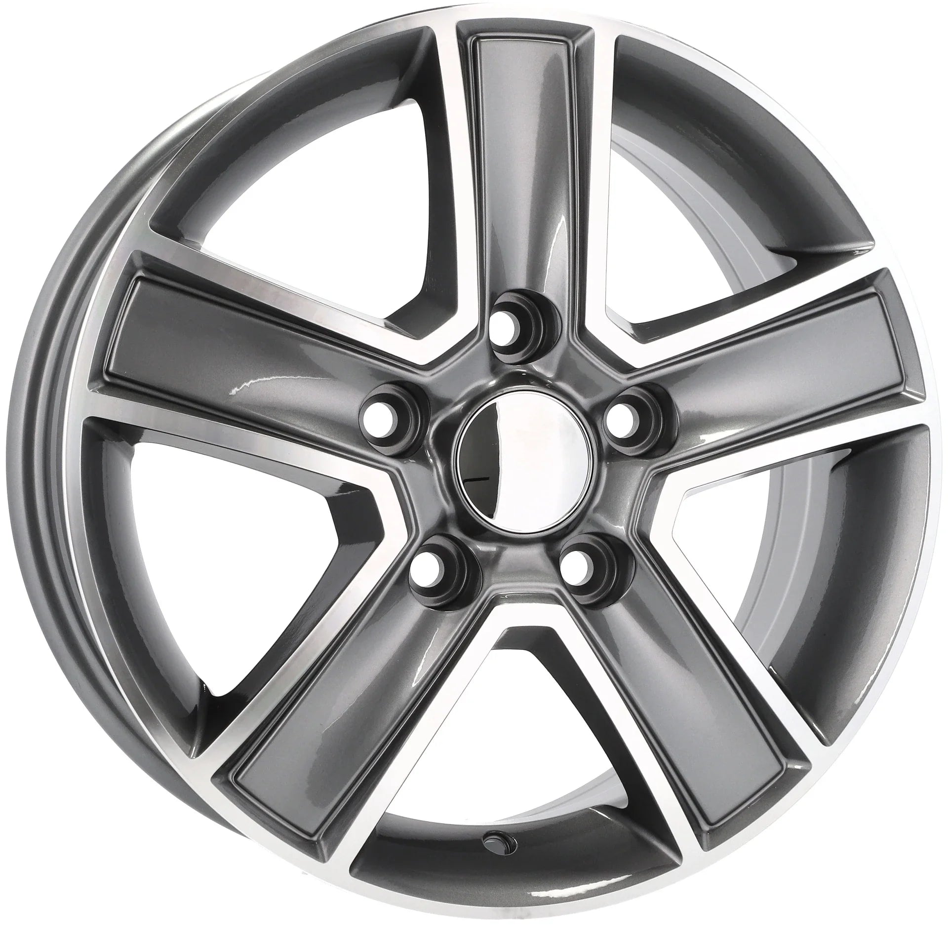 Alu kola pro Mercedes BK473 6.5x15 5x130 ET50 84.1 Grey Polished | Wheelsup.cz