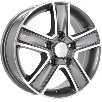 Alu kola pro Renault BK473 6.5x16 5x114.3 ET50 66.1 Grey Polished | Wheelsup.cz