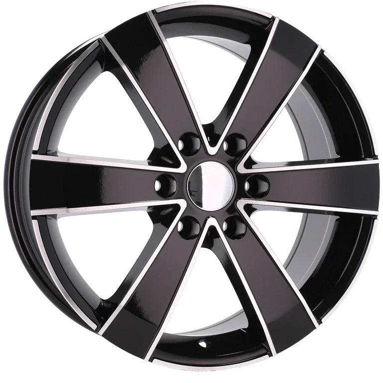 Alu kola pro Mercedes BK474 8x18 6x130 ET50 84.1 Black Polished | Wheelsup.cz