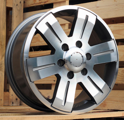Alu kola Mercedes BK562 7x16 6x130 ET55 Grey Polished-Alu kola-WheelsUp