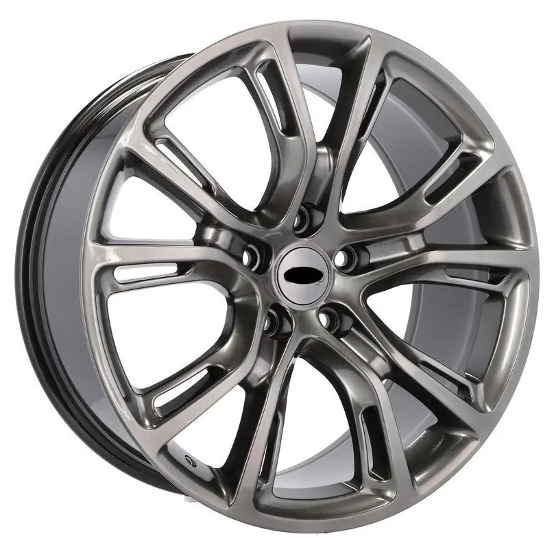 Alu kola pro Jeep BK568 10x20 5x127 ET50 71.6 Hyper Black