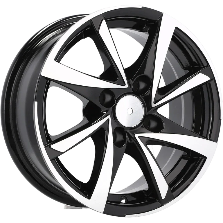 Alu kola pro Citroen BK575 6x14 4x108 ET20 65.1 Black Polished | Wheelsup.cz