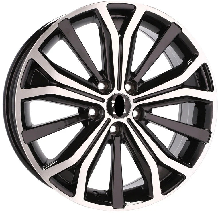 Alu kola pro Peugeot BK591 7x17 5x108 ET46 65.1 Black Polished | Wheelsup.cz