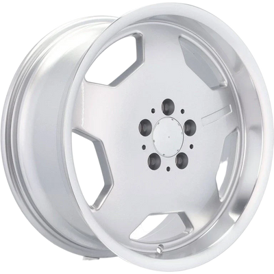 Alu kola pro Mercedes BK632 9x17 5x112 ET30 66.6 Silver & Polished Lip | Wheelsup.cz