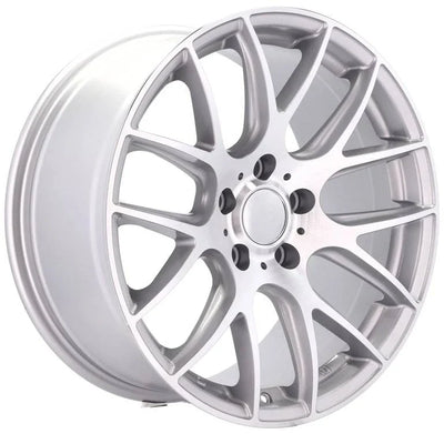 Alu kola pro BMW BK663 9.5x18 5x120 ET38 72.6 Machined Silver | Wheelsup.cz