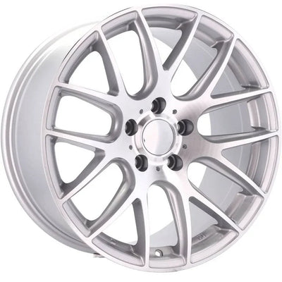 Alu kola pro BMW BK663 9.5x19 5x120 ET38 Polished Silver | Wheelsup.cz
