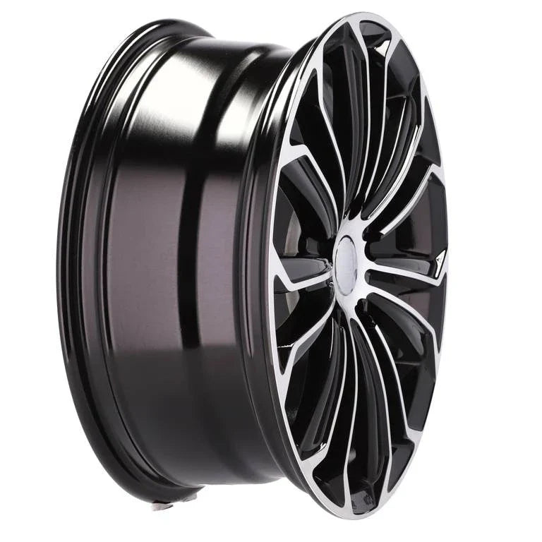 Alu kola pro Toyota BK667 6x15 5x114.3 ET40 60.1 Black Polished | Wheelsup.cz