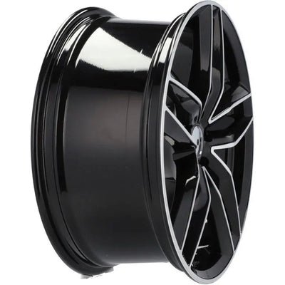Alu kola pro Audi BK690 8x18 5x112 ET45 66.6 Black Polished | Wheelsup.cz