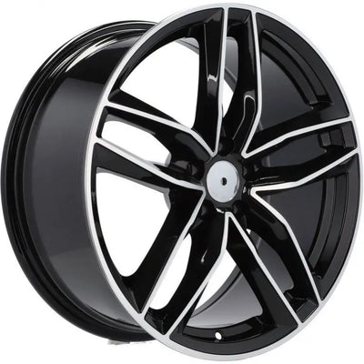 Alu kola pro Audi BK690 9x20 5x112 ET35 66.6 Black Polished | Wheelsup.cz