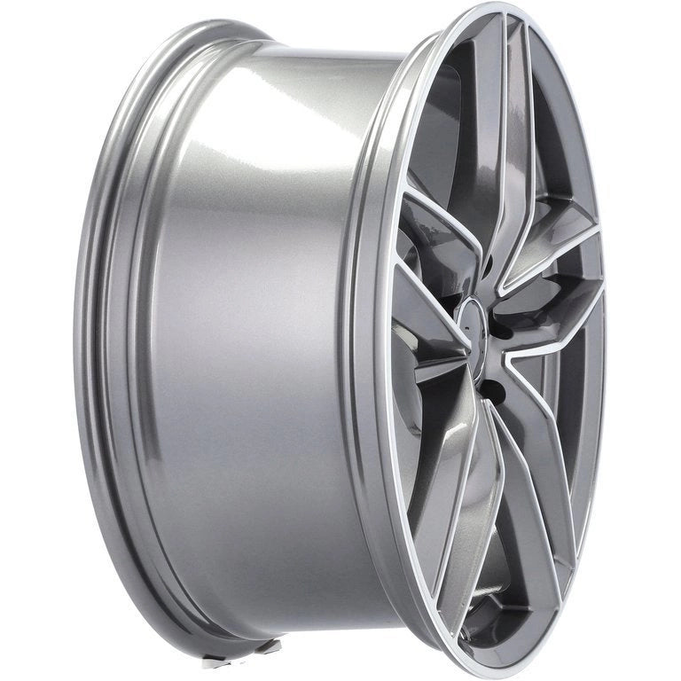 Alu kola pro Audi BK690 9x20 5x112 ET33 66.6 Grey Polished Half Matt | Wheelsup.cz