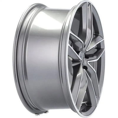 Alu kola pro Audi BK690 7.5x17 5x112 ET40 66.6 Grey Polished | Wheelsup.cz
