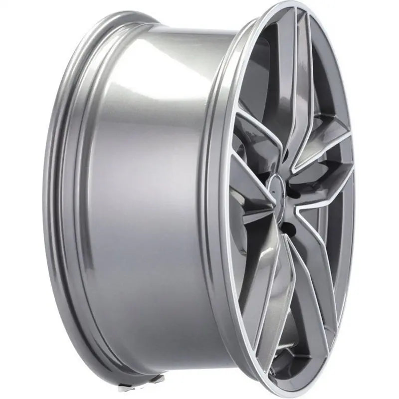 Alu kola pro Audi BK690 8x18 5x112 ET45 66.6 Grey Polished | Wheelsup.cz