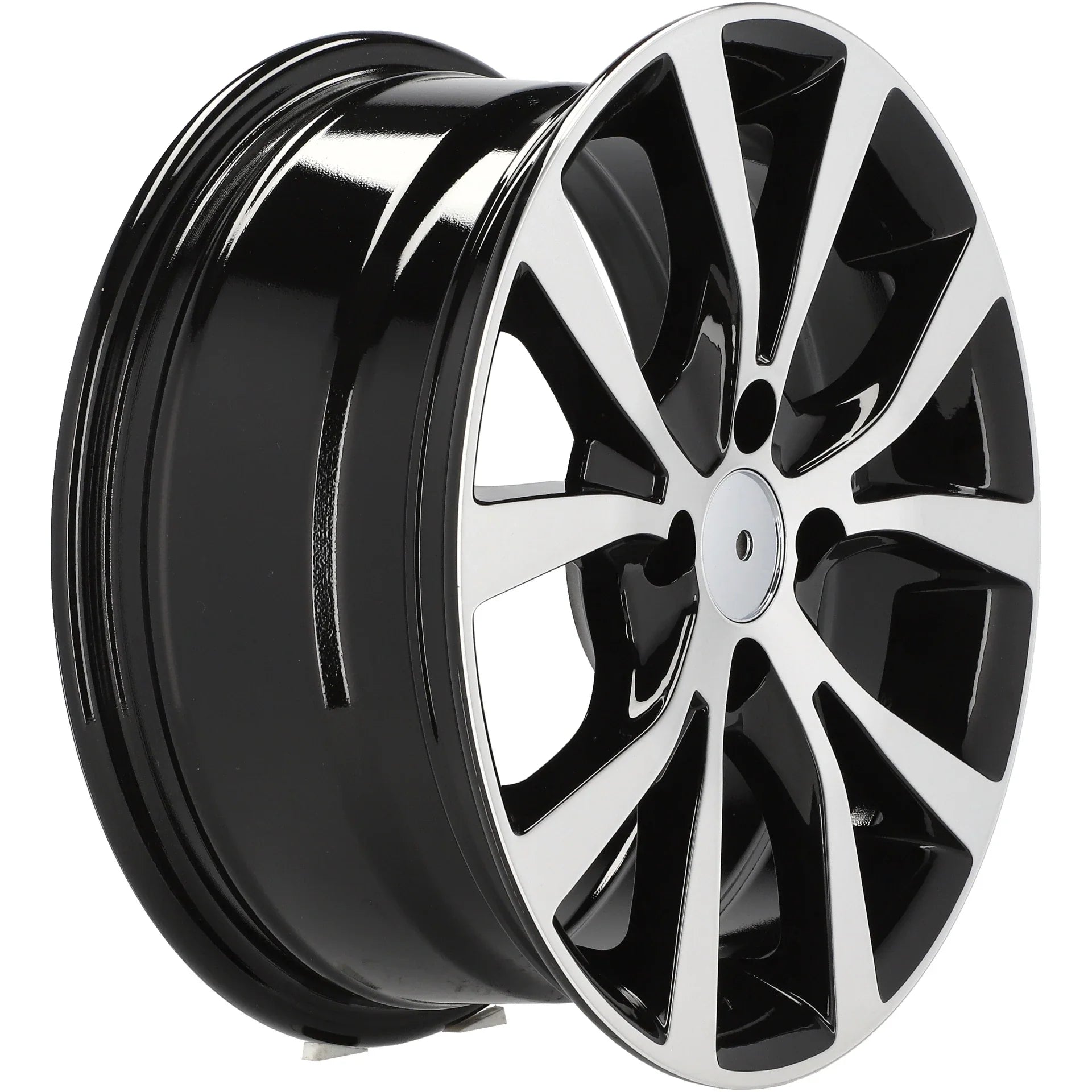 Alu kola pro Hyundai BK715 6.5x15 4x100 ET40 54.1 Black Polished | Wheelsup.cz