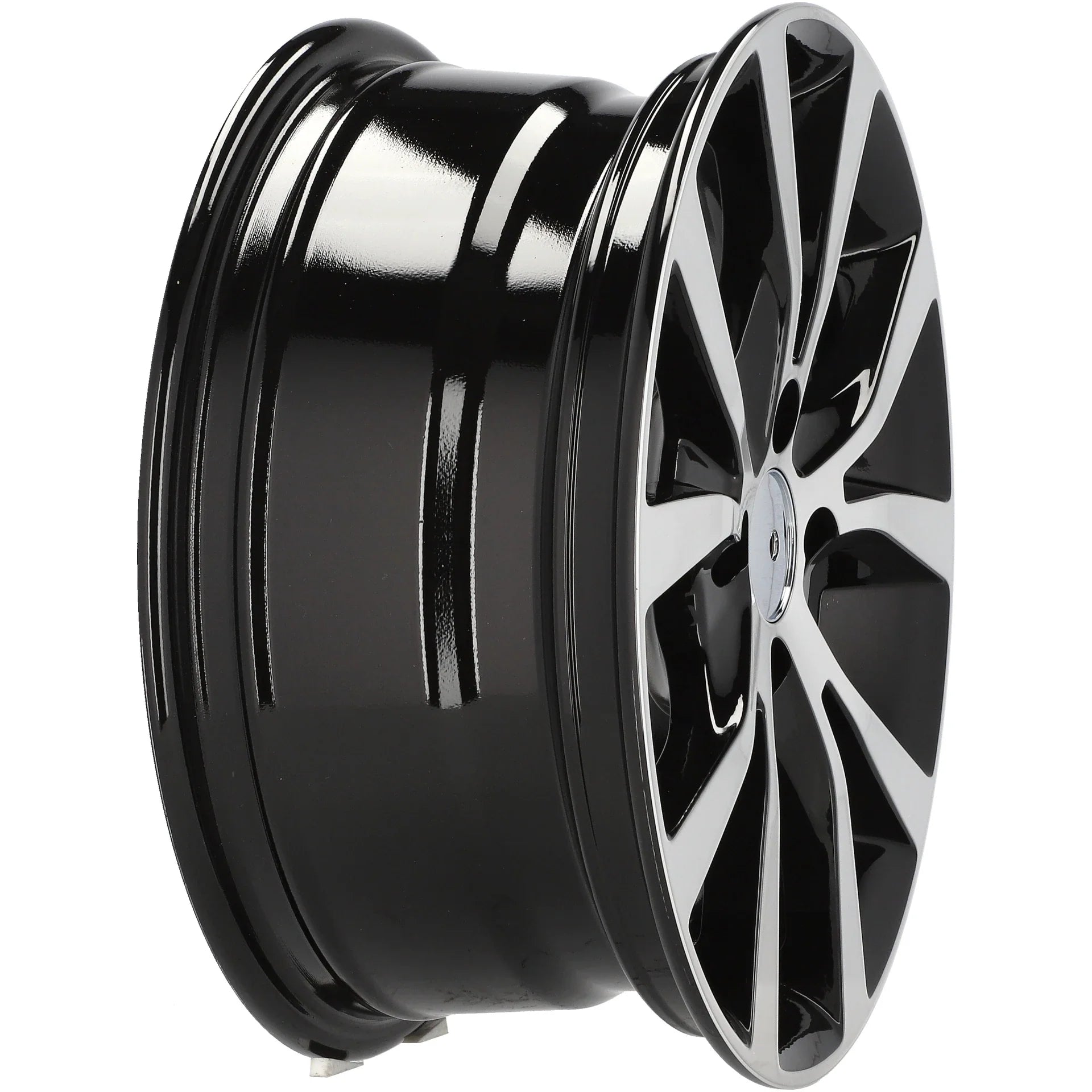 Alu kola pro Hyundai BK715 6.5x15 4x100 ET40 54.1 Black Polished | Wheelsup.cz