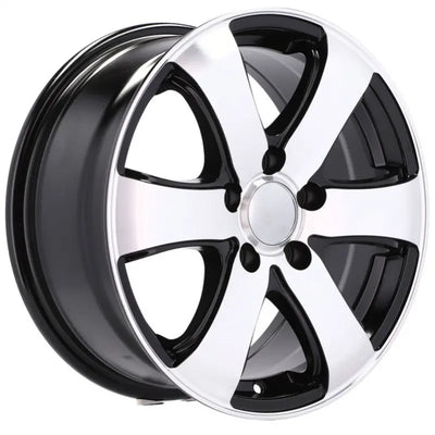 Alu kola Racing Line BK747 7x16 5x108 ET46 65.1 Black Polished | Wheelsup.cz