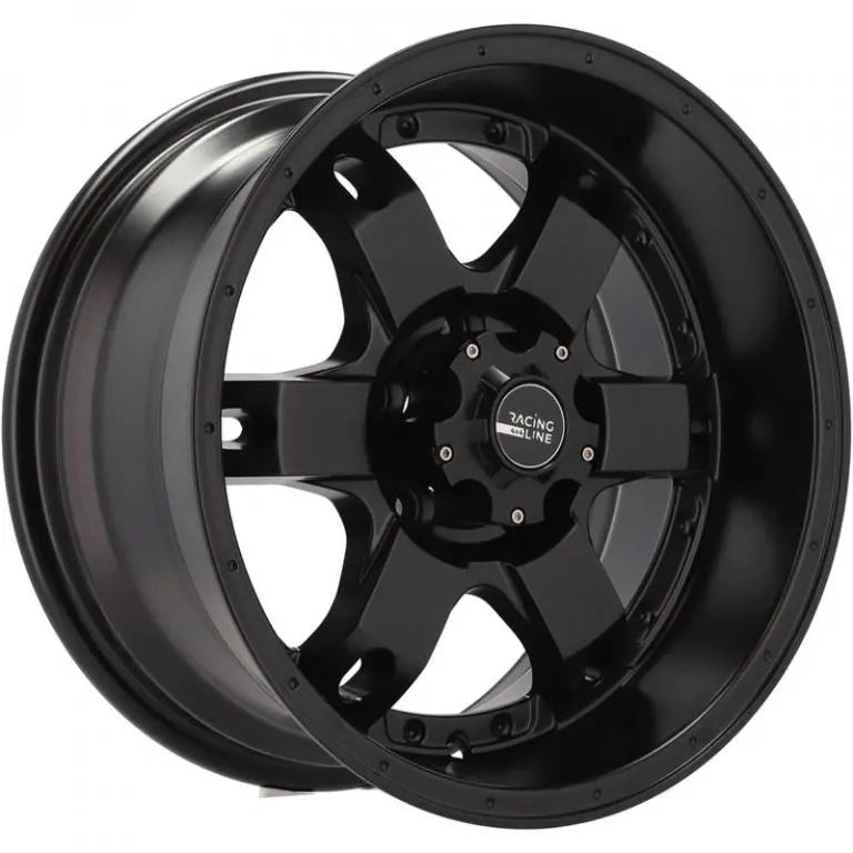 Alu kola pro Offroad BK749 8x16 5x114.3 ET-10 83.1 Black Half Matt | Wheelsup.cz