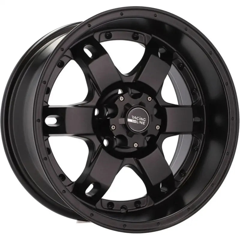 Alu kola pro Offroad BK749 8x16 5x114.3 ET-10 83.1 Black Half Matt | Wheelsup.cz